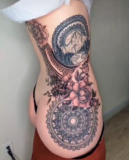 Body Part Side - Marcus Judd Mandala Side Piece